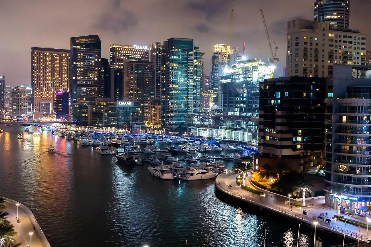 Pelican Stay - Full Marina And Pool View Dubai Apartment